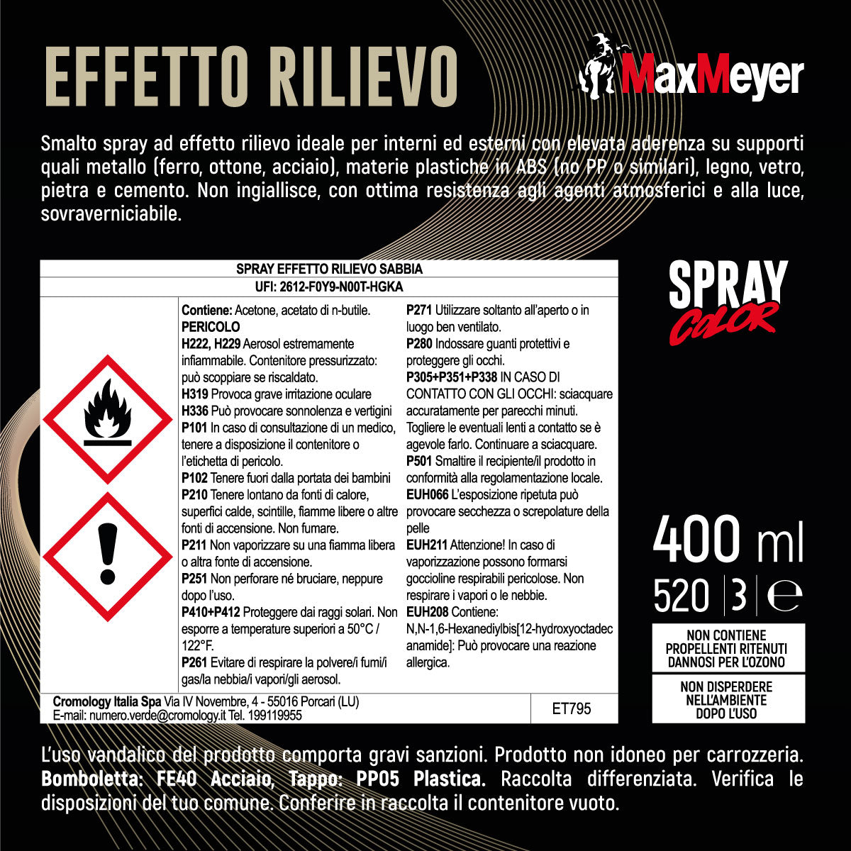 SAND RELIEF EFFECT SPRAY 400ML