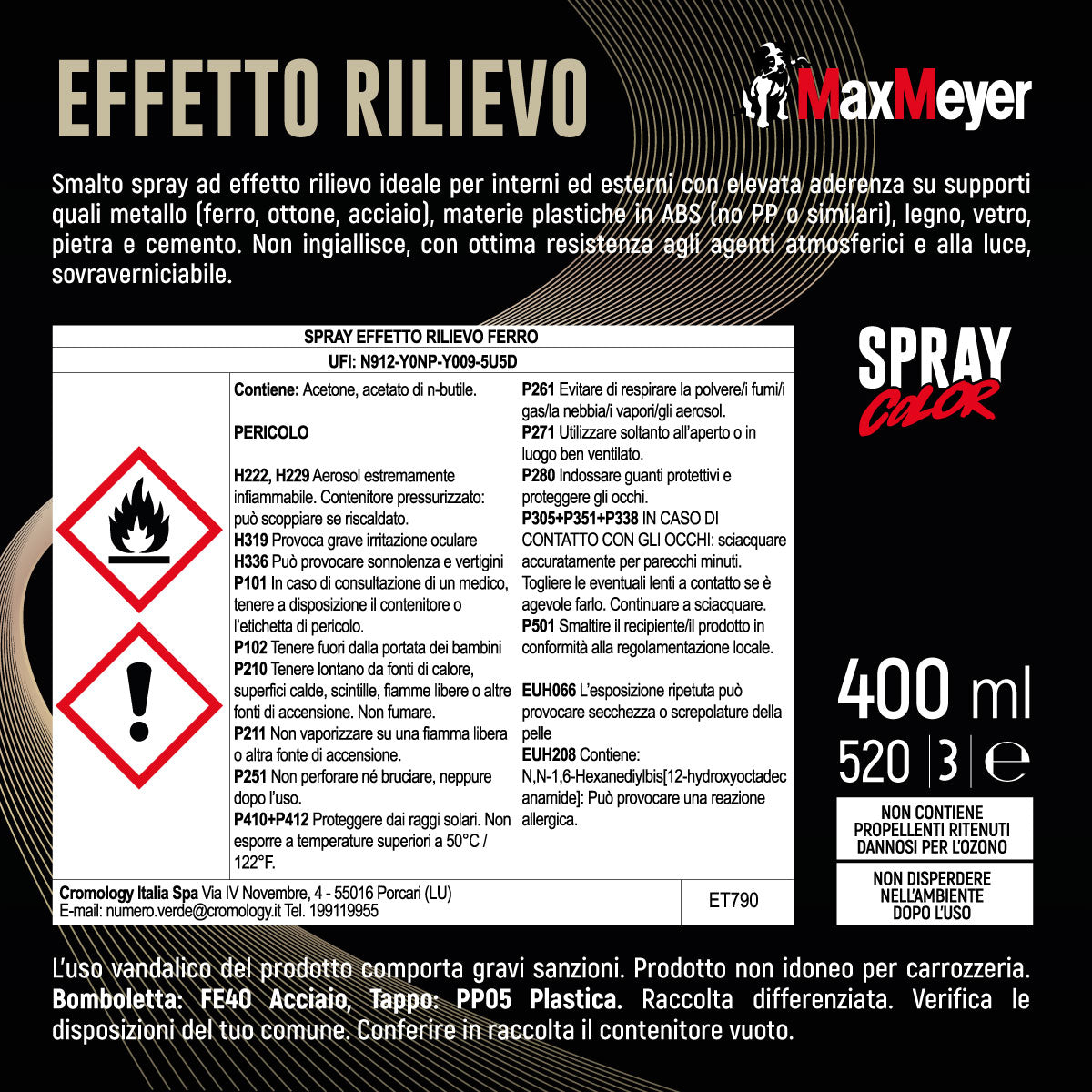 IRON RELIEF EFFECT SPRAY 400ML