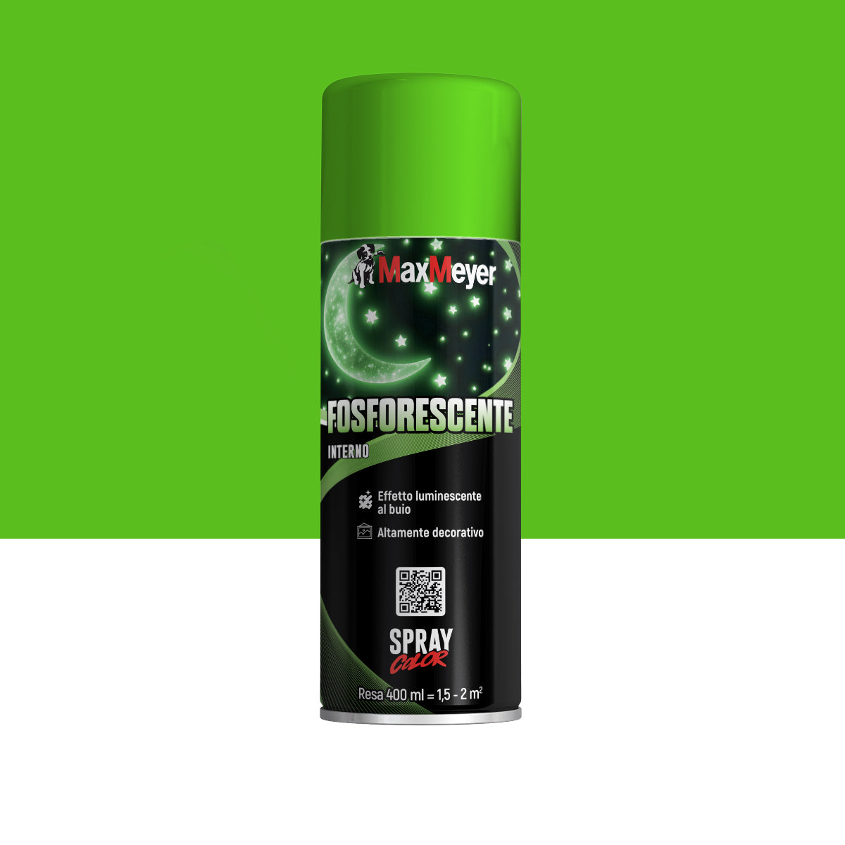 GREEN PHOSPHORESCENT SPRAY 400ML