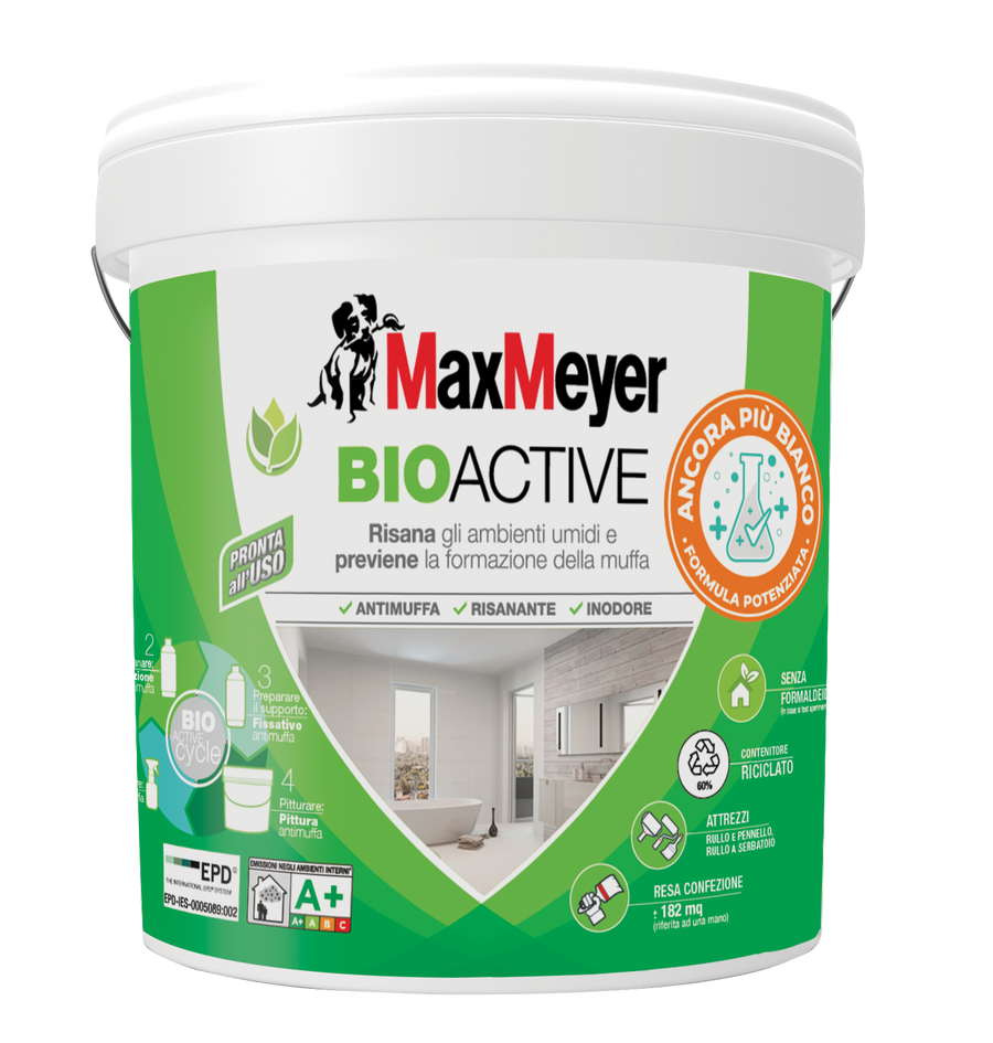 BIOACTIVE ANTI-MOLD WHITE PAINT A+ 14LT