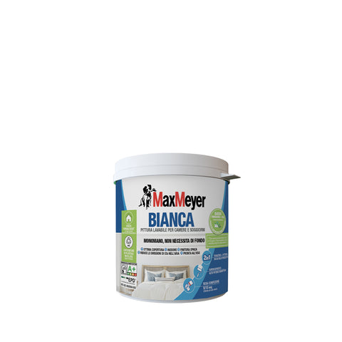 La Bianca BMB 750ml single-component washable white paint