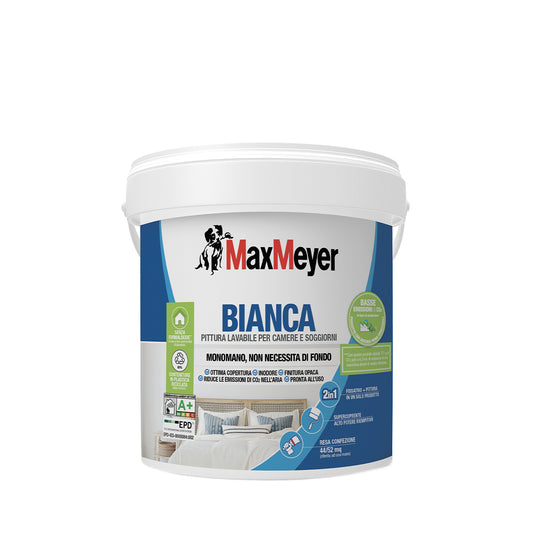 La Bianca BMB 4-litre single-component washable white paint