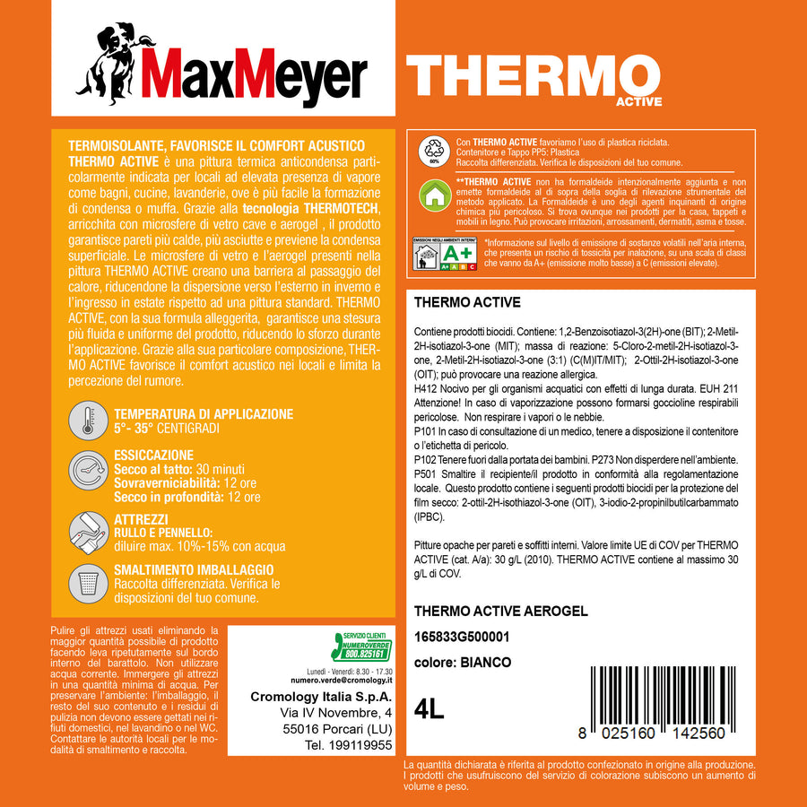 Pittura bianca anticondensa thermotech 4lt