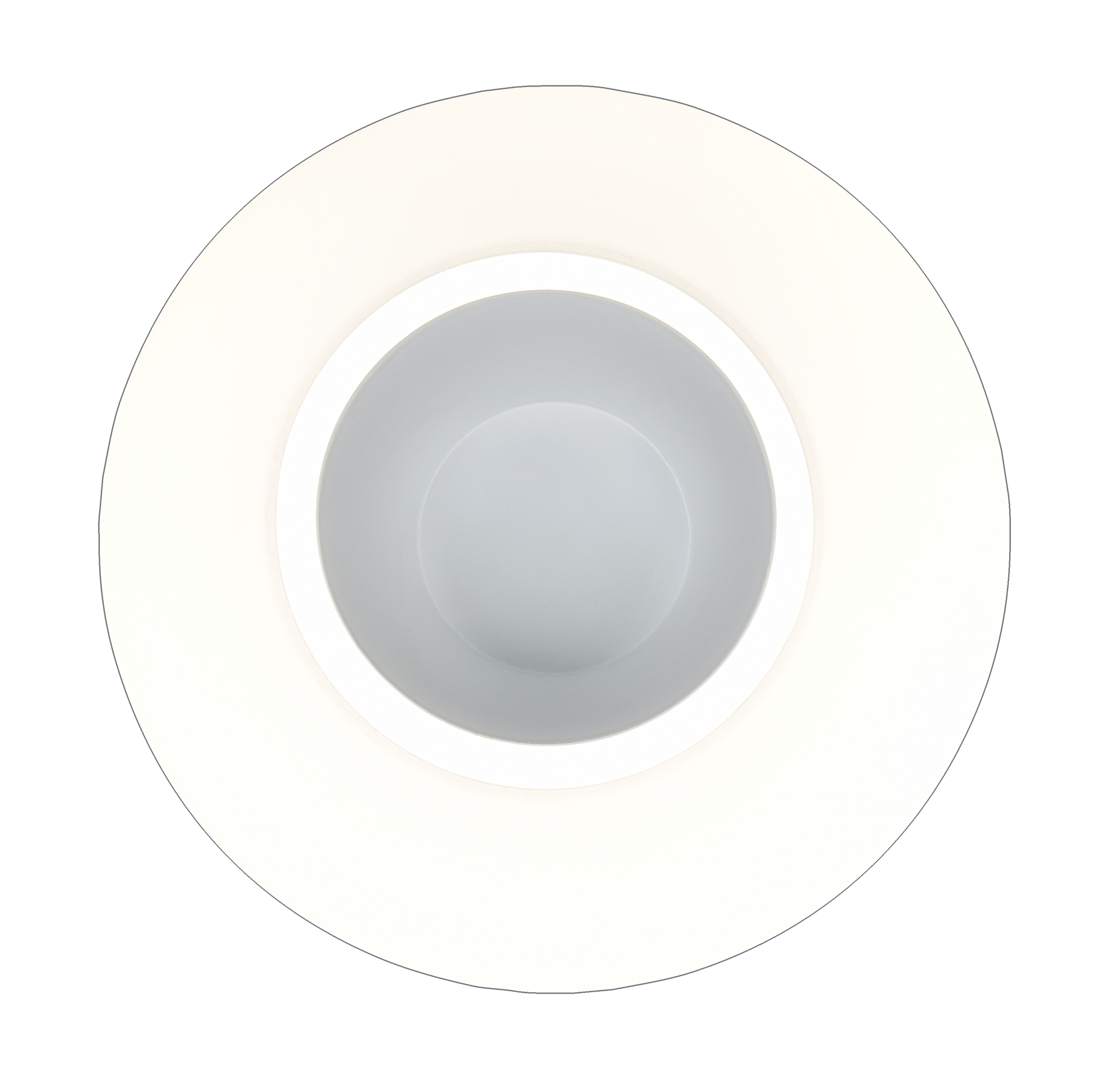 Bricocenter SILVIA WALL SCONCE WHITE GLASS D22 CM LED 9.5W CCT DIMMABLE