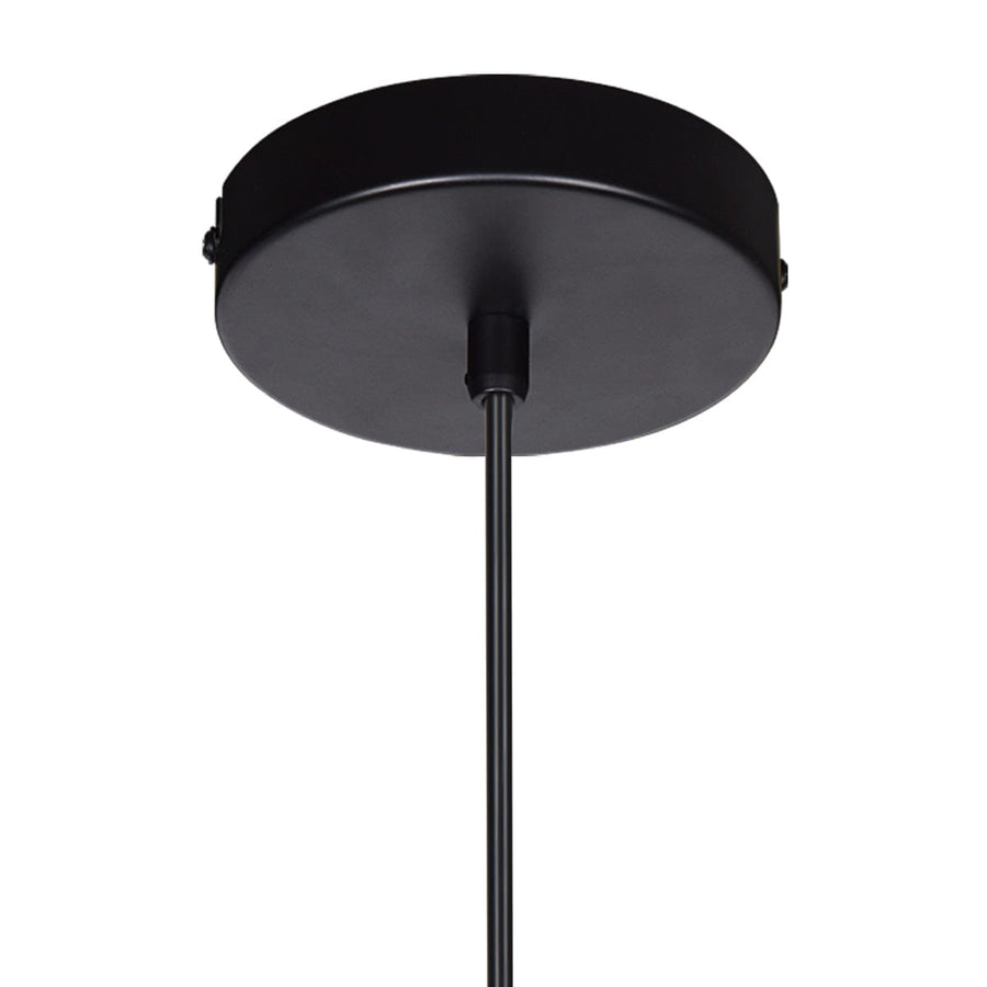 Bricocenter BLACK GLASS MARINA CHANDELIER D25 CM G9=12W