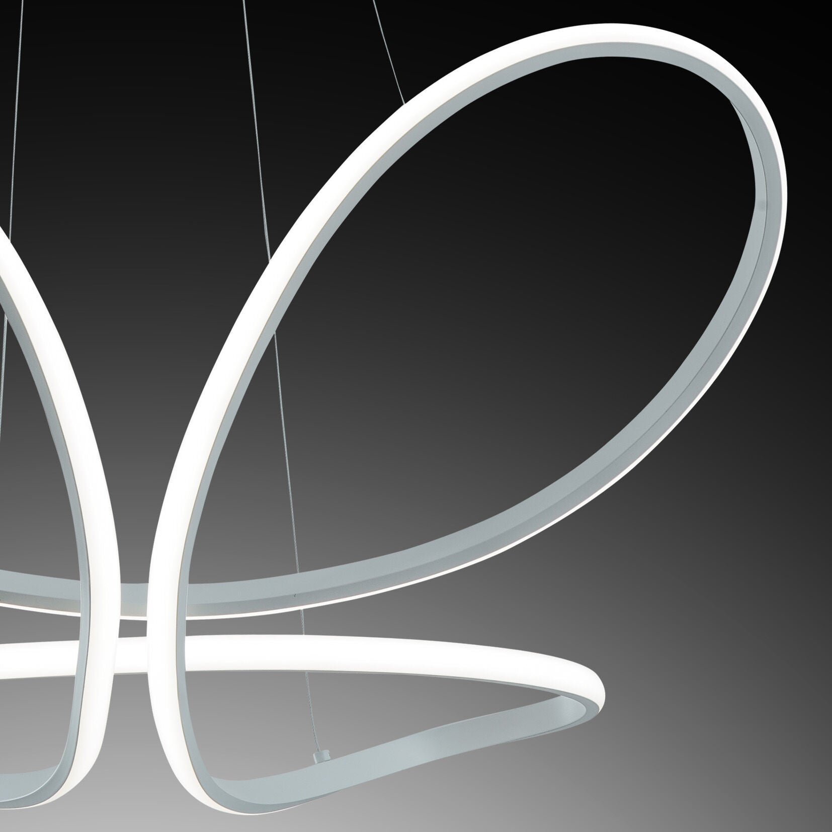 Matilda chandelier white d65 led 45w cct