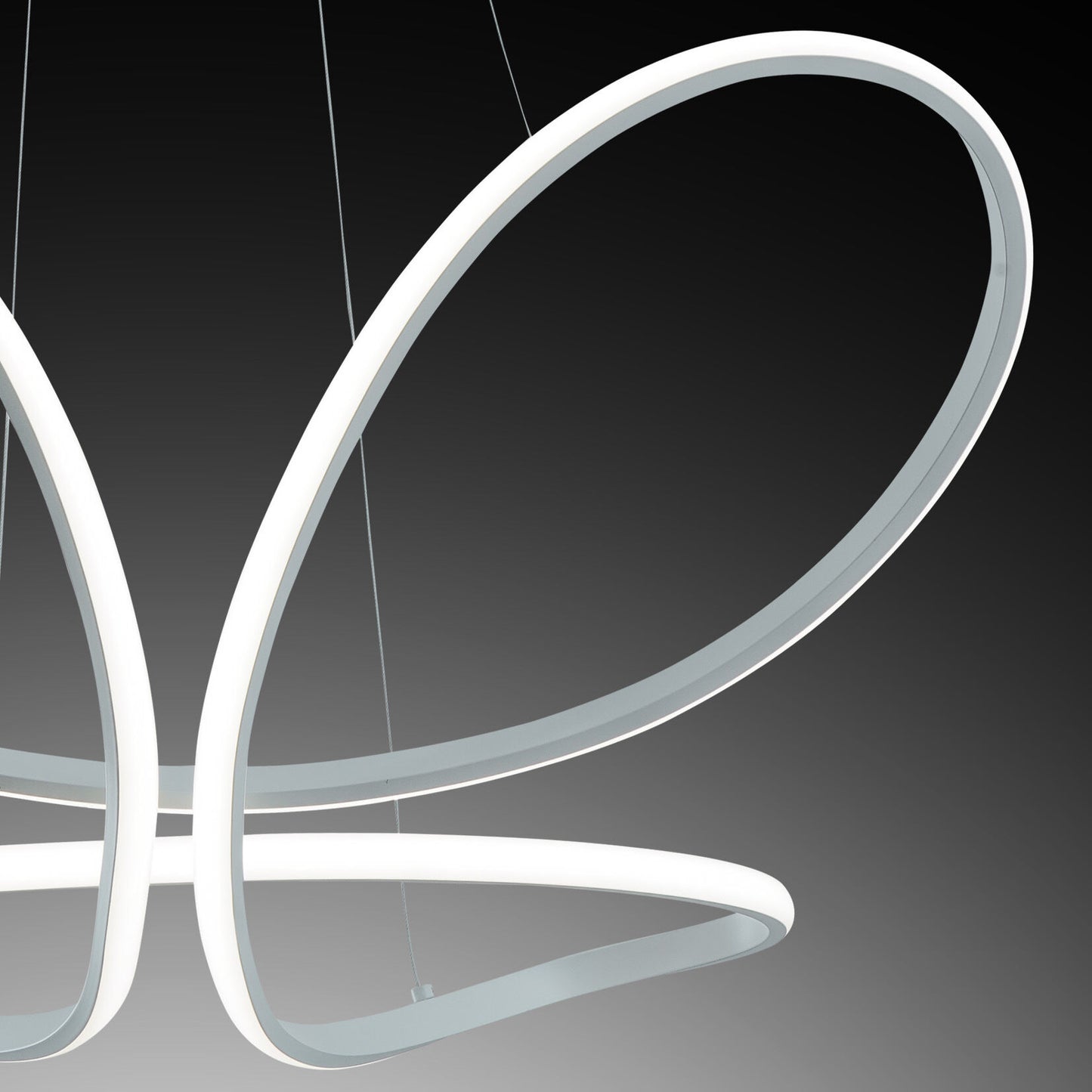 Matilda chandelier white d65 led 45w cct