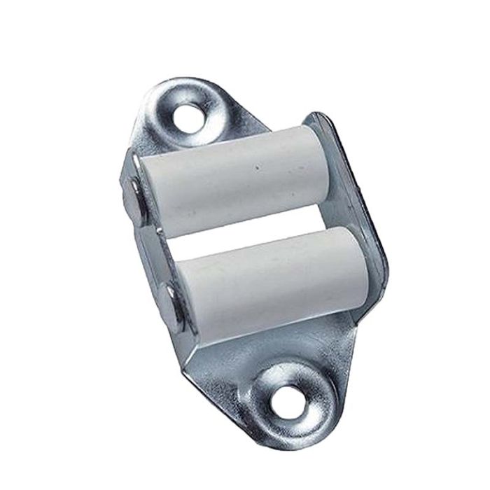 NYLON ROLLER BELT GUIDE VERT. ZINC.