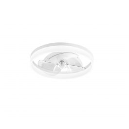 ESPERO CEILING LIGHT WITH FAN WHITE D50 CM LED 28W CCT WITH REMOTE CONTROL