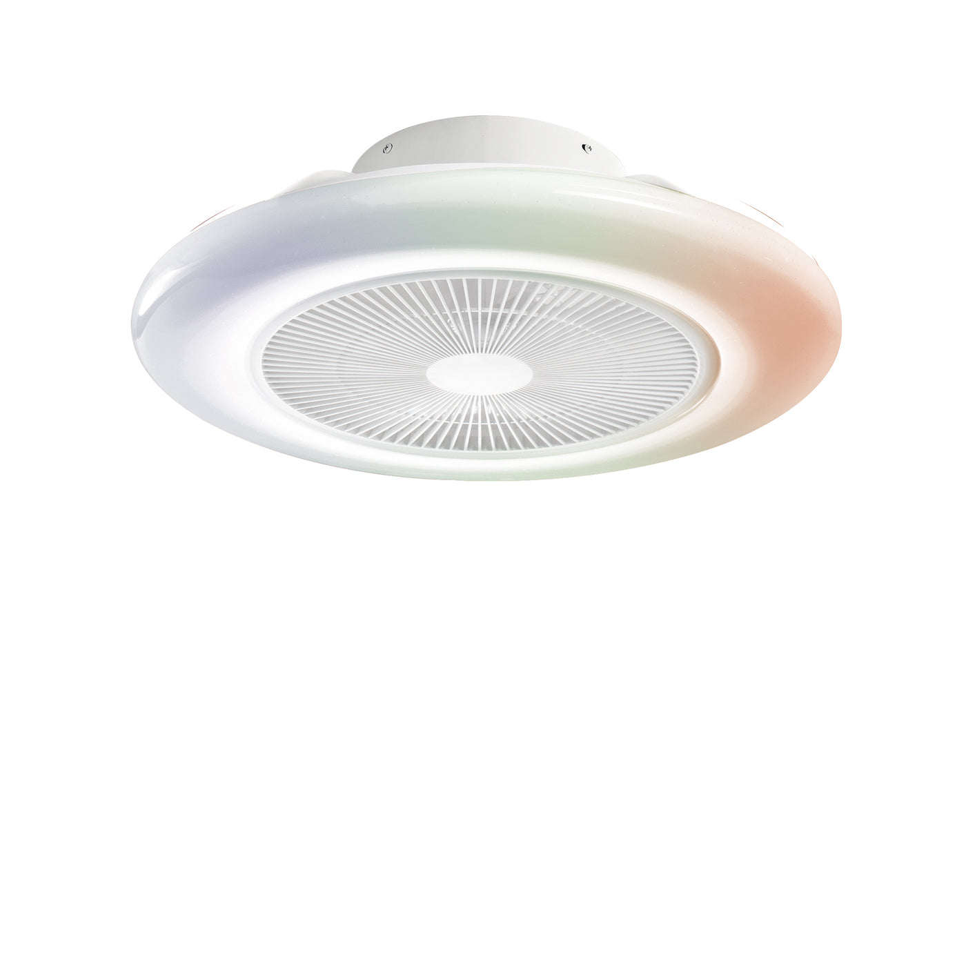 CEILING LIGHT WITH FAN PONENTE LED 40W CCT RGB