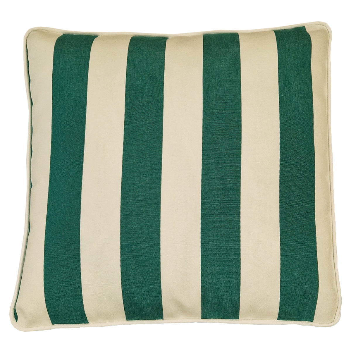 DRALON FUTON CUSHION 60X60 ROW WHITE AND VREDE