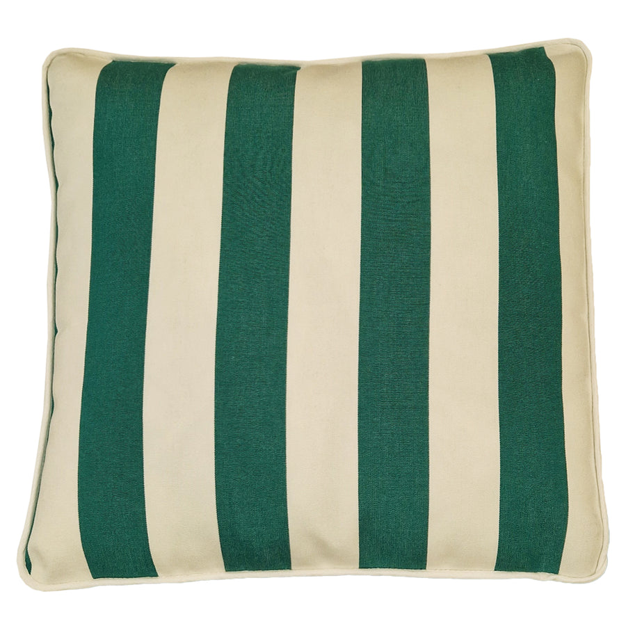 DRALON FUTON CUSHION 60X60 ROW WHITE AND VREDE