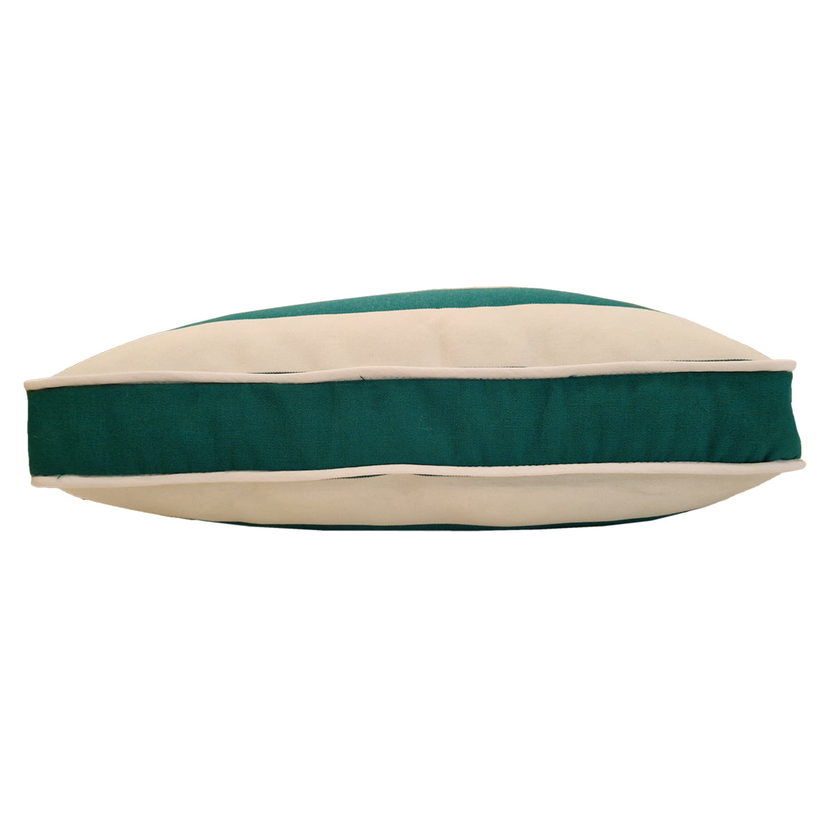 DRALON FUTON CUSHION 60X60 ROW WHITE AND VREDE