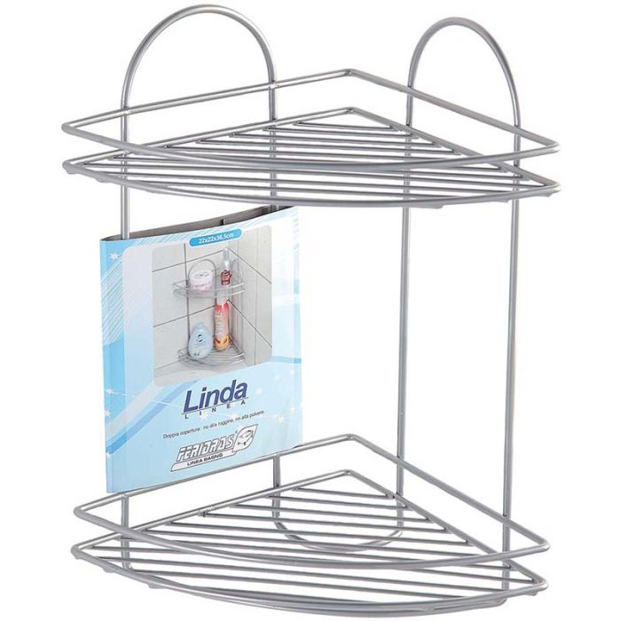 LINDA SHOWER ORGANIZER FOR DUALF WALL