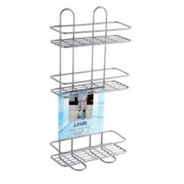 LINDA SHOWER ORGANIZER FOR DUALF WALL