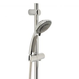 SHOWER WALLBAR WITH 5-JET HAND SHOWER CHROME