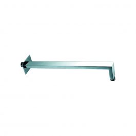 RECTANGULAR WALL-MOUNTED SHOWER ARM 35 CM LENGTH