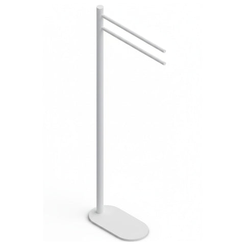 Piantana smart portasalviette bianco 2 bracci