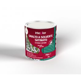 IRIS COLOUR SATIN BROWN SOLVENT ENAMEL 2.5 L