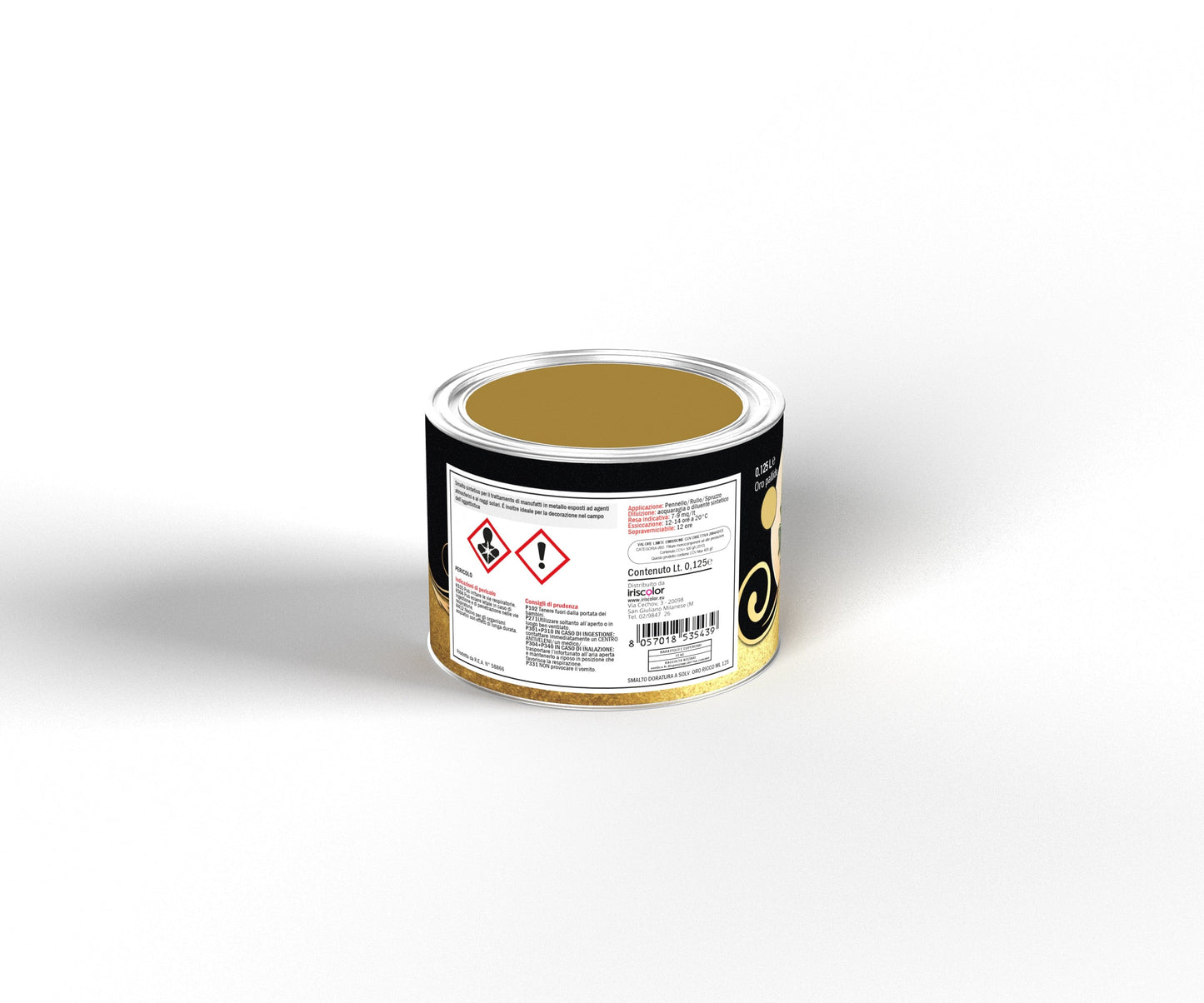 Bricocenter PALE GOLD GILDING WATER GLAZE 125 ML