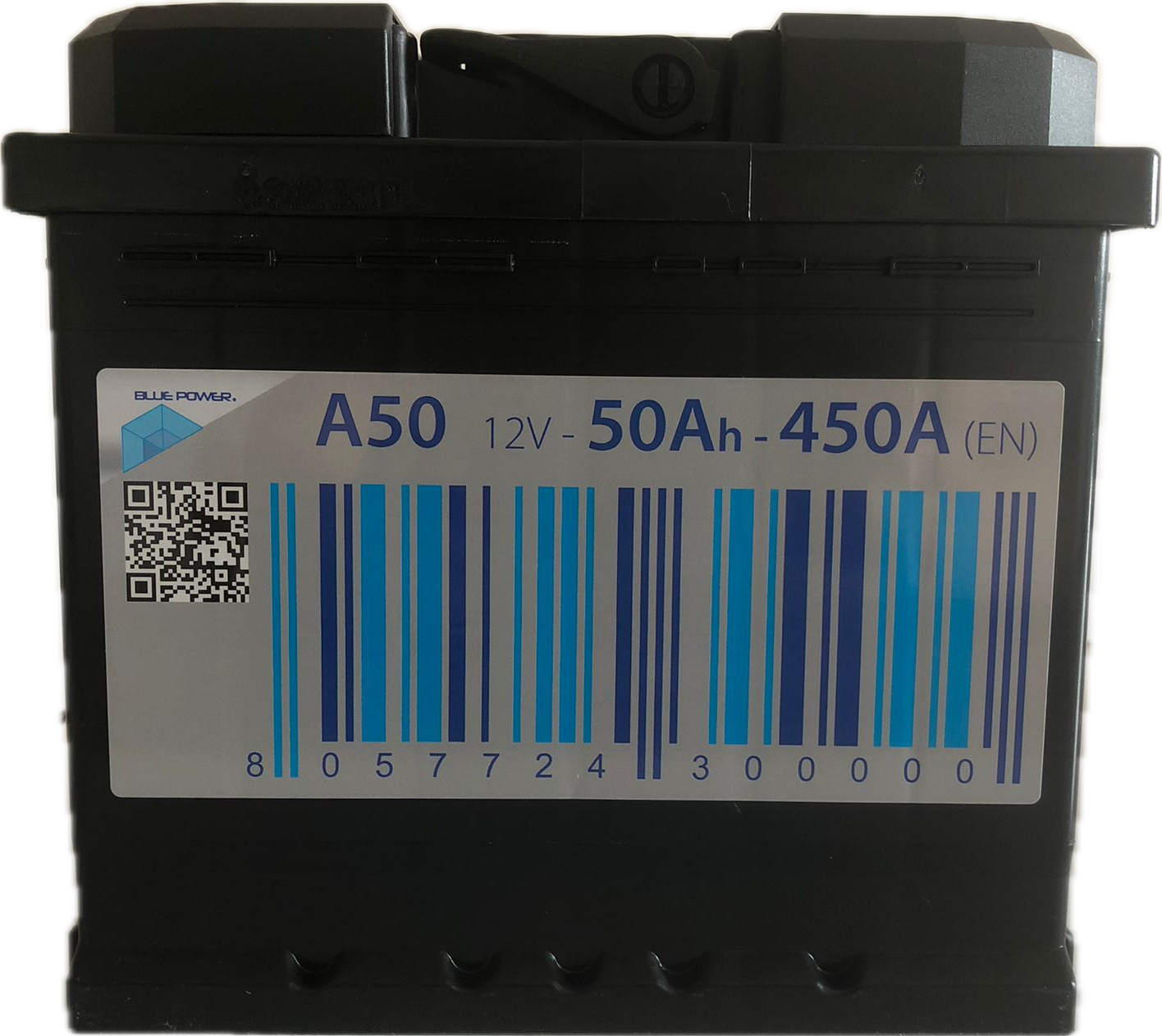 Car battery blue power 50 ah