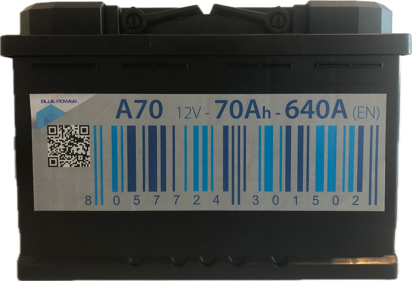 Blue Power A70 Black car battery