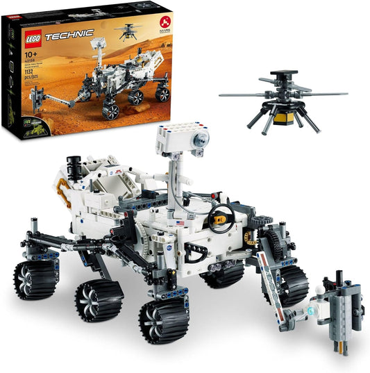 LEGO Technic NASA Mars Rover Perseverance Toy with Replica Ingenuity Helicopter - best price from Maltashopper.com 42158