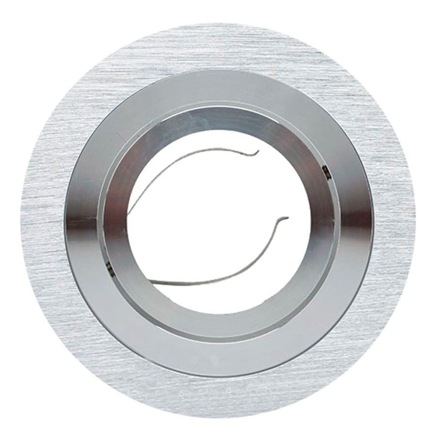 Bricocenter BEZEL FOR GIOVE ALUMINIUM WHITE RECESSED SPOTLIGHT D7.5 CM ADJUSTABLE