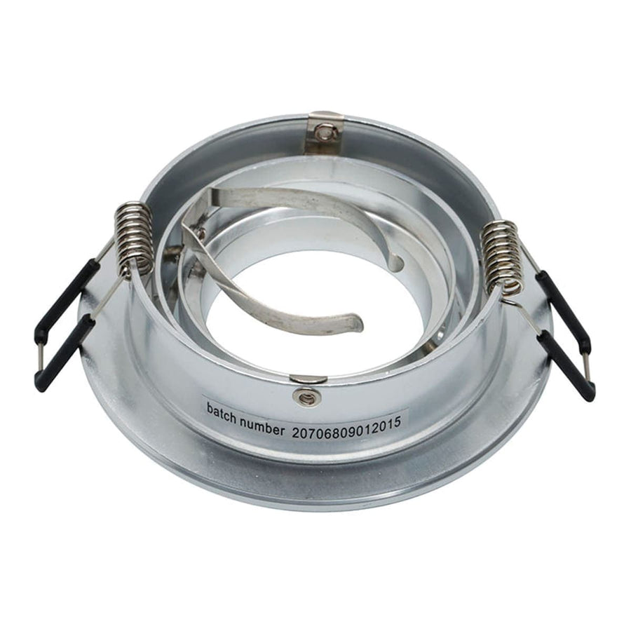 Bricocenter BEZEL FOR GIOVE ALUMINIUM WHITE RECESSED SPOTLIGHT D7.5 CM ADJUSTABLE