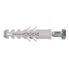 NYLON PLUG WITH BOLT FOR WALLS PIEN
