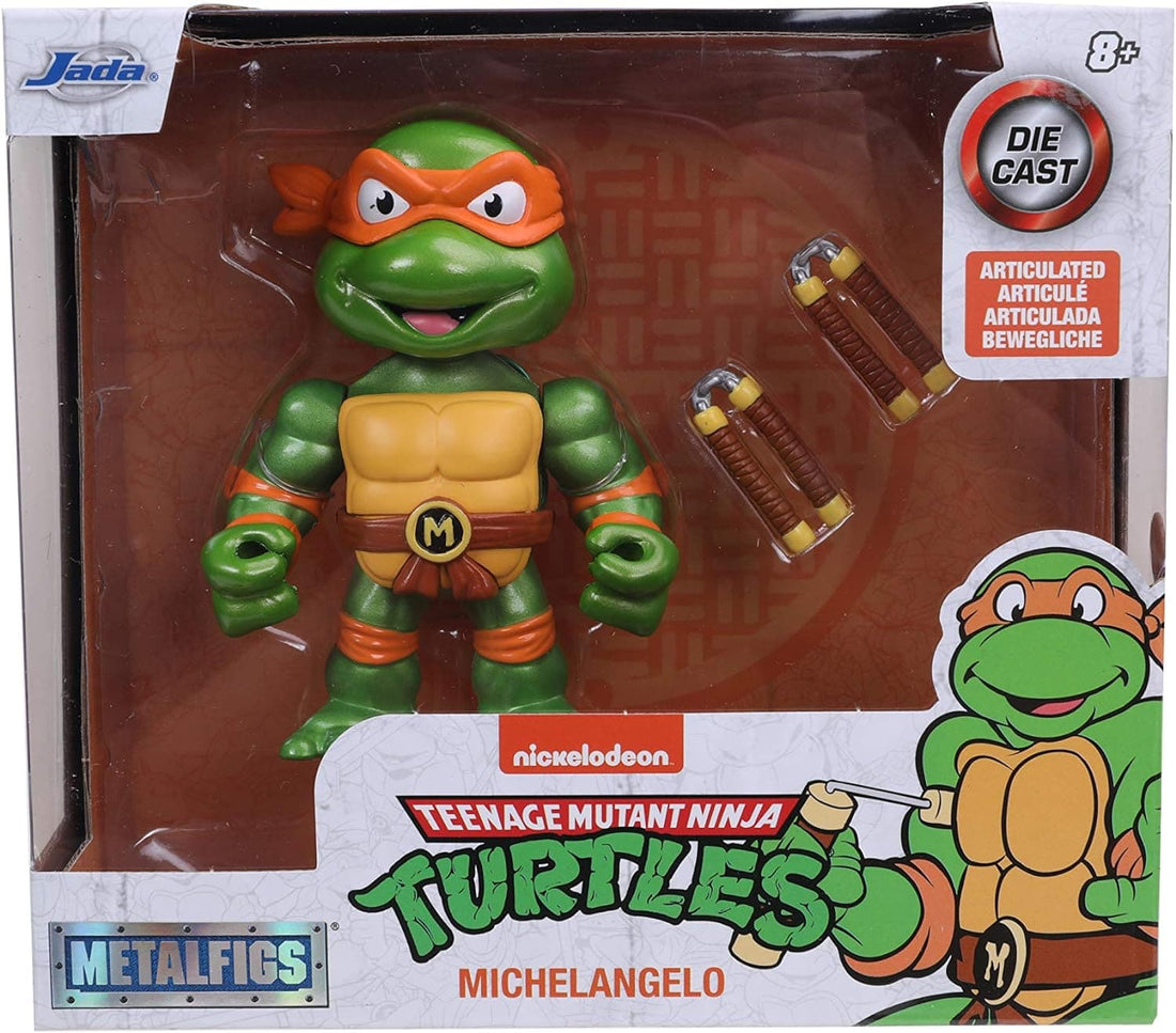 Jada Toys TMNT 4" Michelangelo Teenage Mutant Ninja Turtle Die-cast Figure - best price from Maltashopper.com SBA253283002
