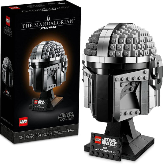 LEGO Star Wars The Mandalorian Helmet Display Collectible - best price from Maltashopper.com 75328