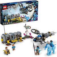 LEGO Avatar Floating Mountains Site 26 & RDA Samson Building Set - Helicopter Toy Featuring 5 Minifigures and Direhorse Animal Figure, Movie Inspired Set - best price from Maltashopper.com 75573