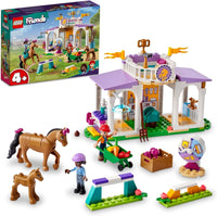 LEGO Friends Horse Training Set with 2 Mini-Dolls, Stable, 2 Horse Characters and Animal Care Accessories - best price from Maltashopper.com 41746