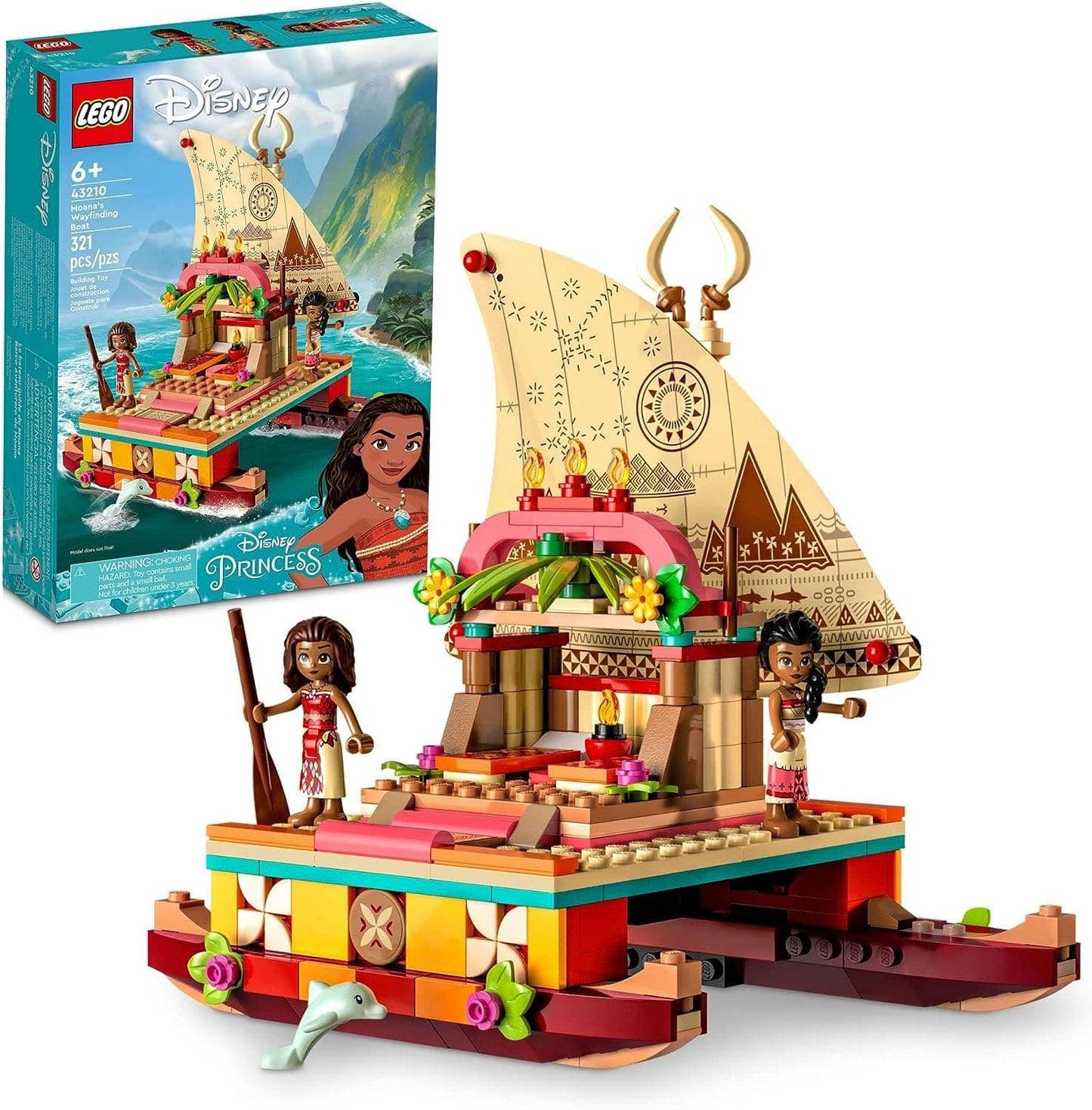 Toys Disney Princess - Moana&#39s sailboat