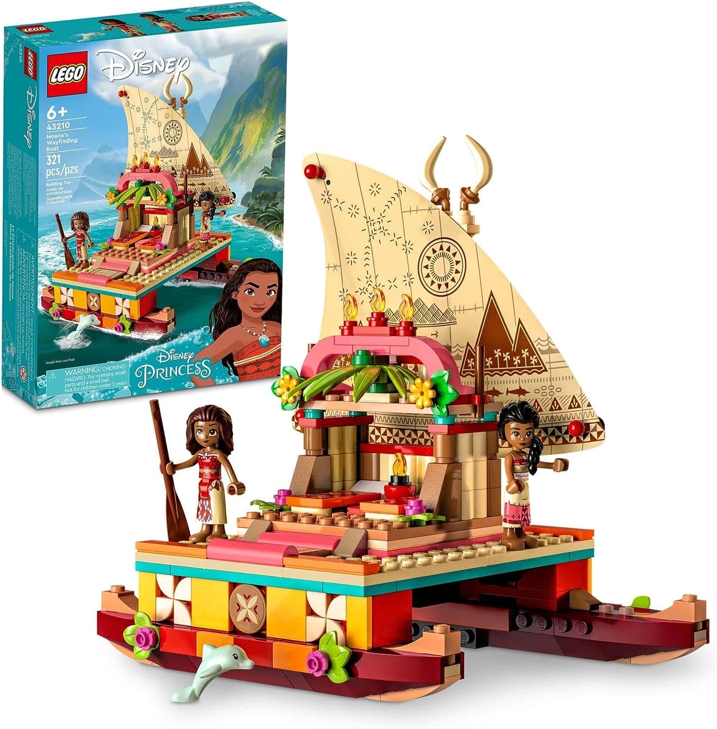Toys Disney Princess - Moana&#39s sailboat