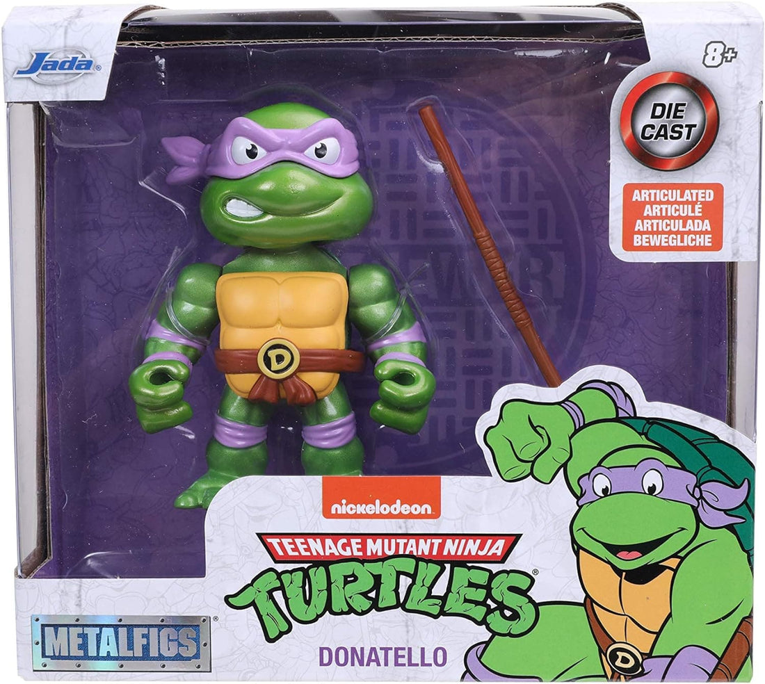 Jada Toys TMNT 4" Donatello Teenage Mutant Ninja Turtle Die-cast Figure - best price from Maltashopper.com SBA253283003