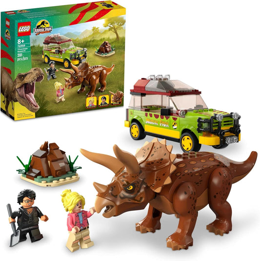 Toys Jurassic World - The search for the Triceratops