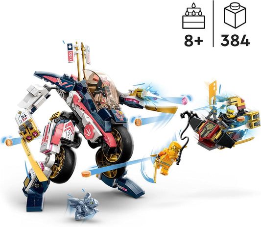 Toys Ninjago - Motorcycle-mech Transformer