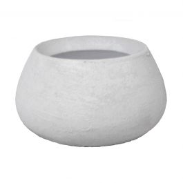 ERIKA BOWL CM 23 H 12 ANTIQUE WHITE