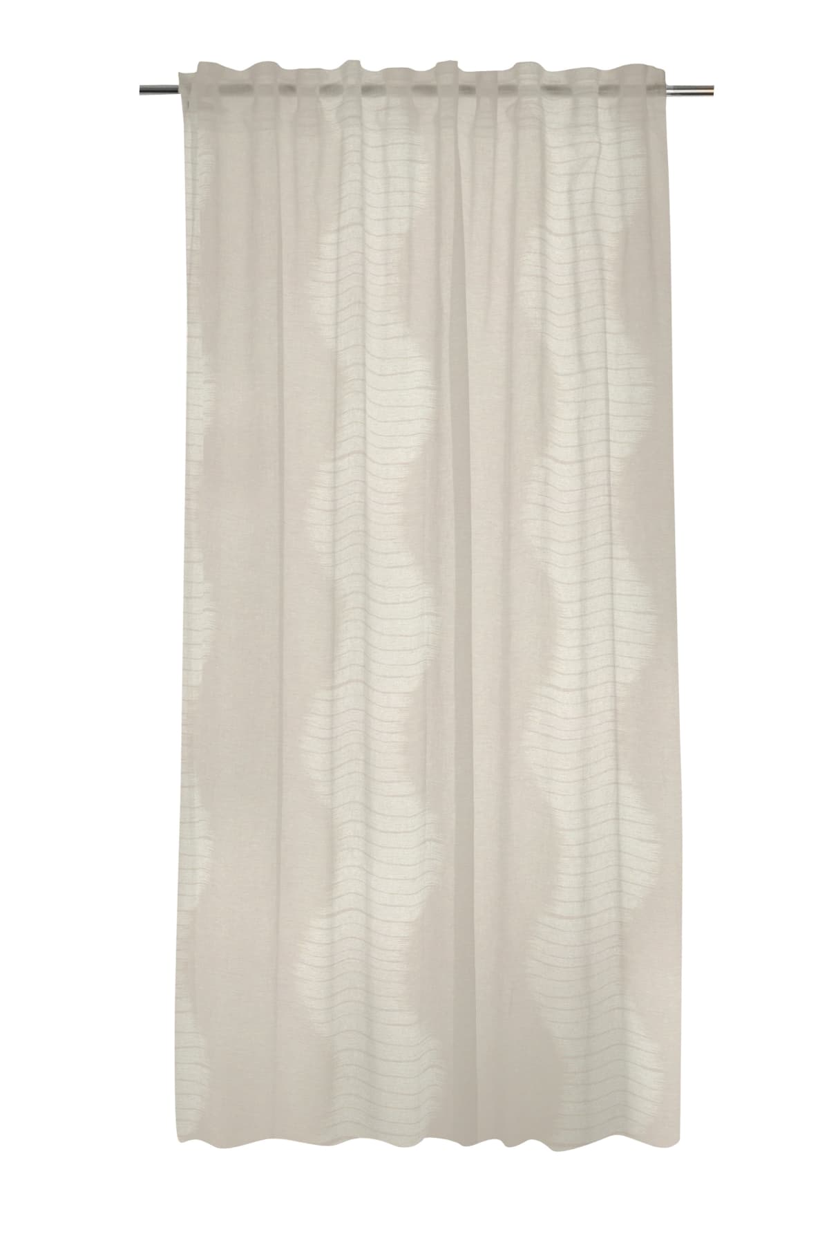 Bricocenter MIRA BEIGE COVERED CURTAIN 140X280CM HIDDEN CURTAIN AND PASSAGE