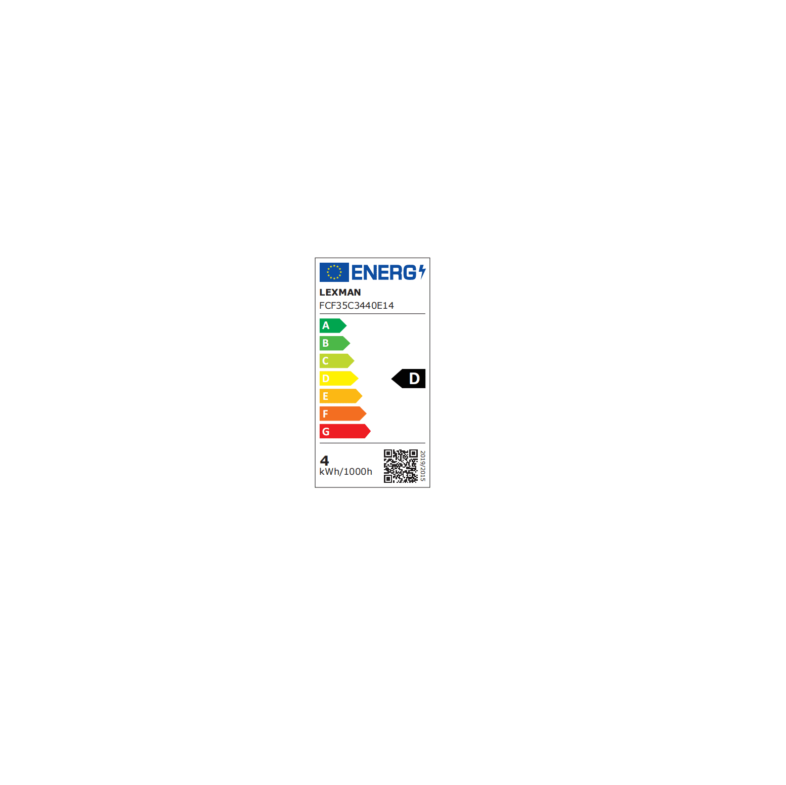 LED bulb e14 =40w flame transparent natural light