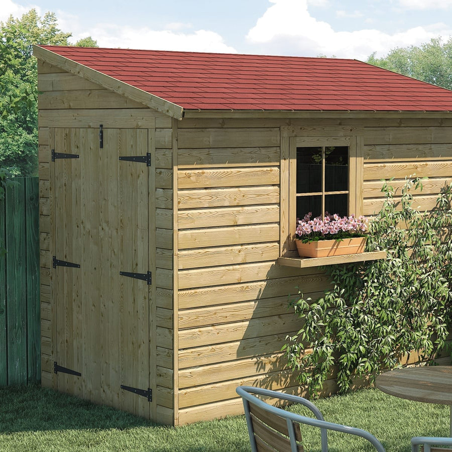 Bricocenter CANADIAN ROOF TILE RECT 34X100 RED MQ2.32