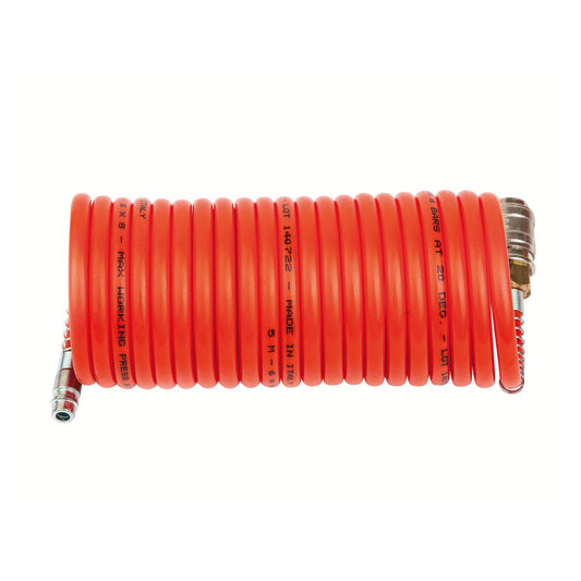 Bricocenter TUBO SPIRALATO PER COMPRESSORE INNESTO RAPIDO, 5M, 8MM, IN POLIETILENE