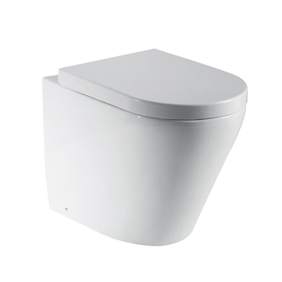 Bricocenter FLOOR-STANDING WC COMPACTA SENSEA VERTICAL FLUSH WC AXIS SLOWED DOWN