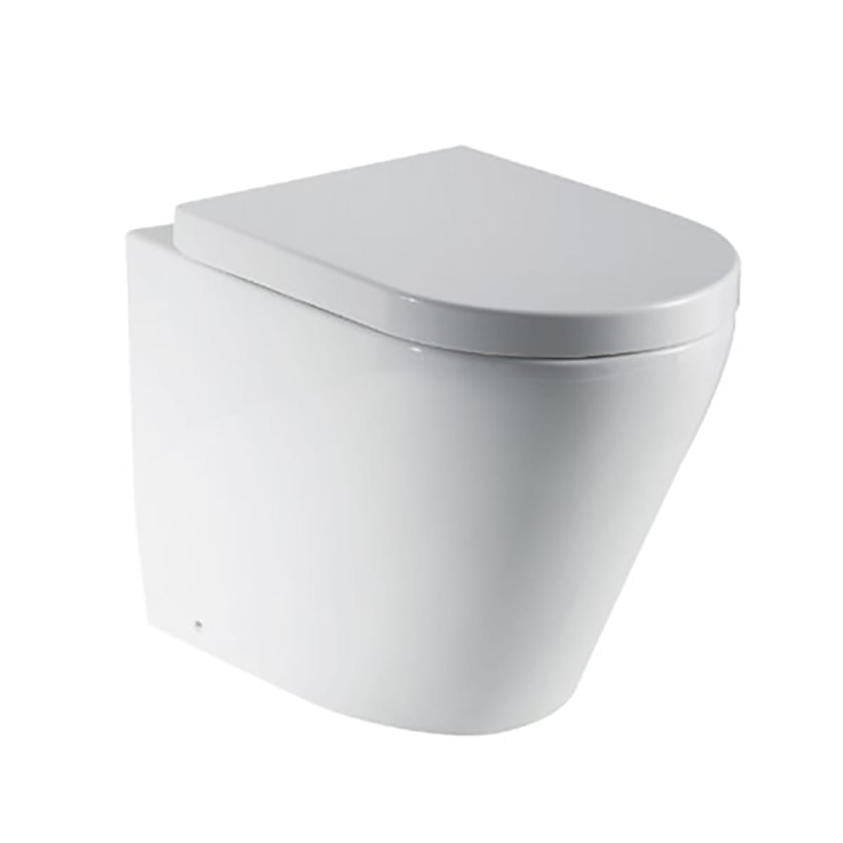 Bricocenter FLOOR-STANDING WC COMPACTA SENSEA VERTICAL FLUSH WC AXIS SLOWED DOWN