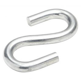 OPEN S-HOOK D.8X 14 MM SILVER