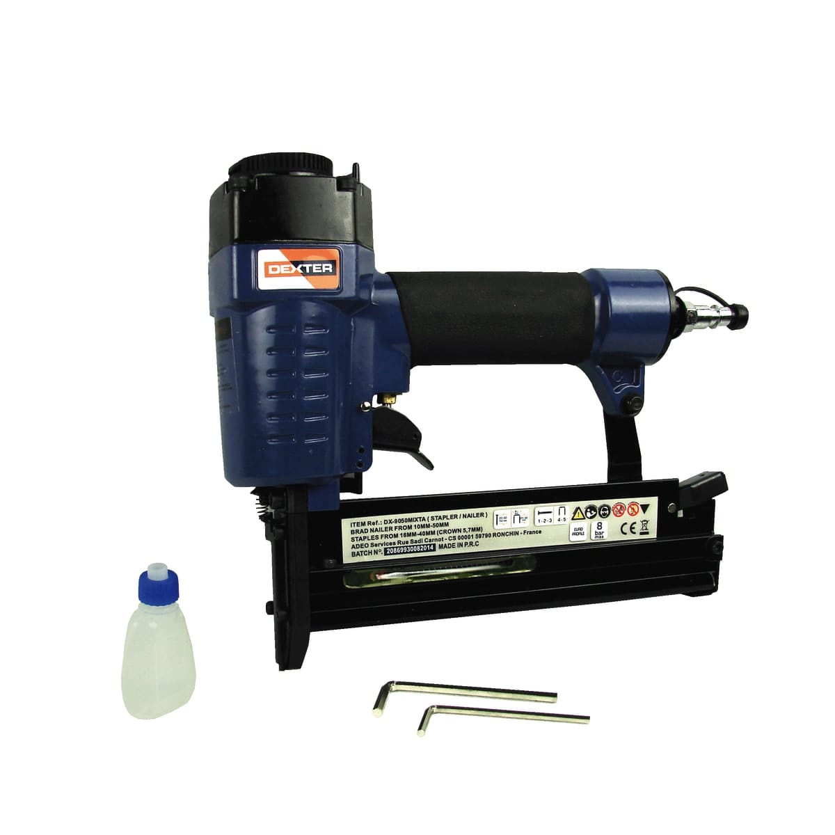Bricocenter DEXTER MULTI-PURPOSE PNEUMATIC NAILER METAL BODY
