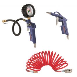DEXTER 3-PIECE SET, 3M NYLON HOSE, INFLATOR AND BLOWGUN