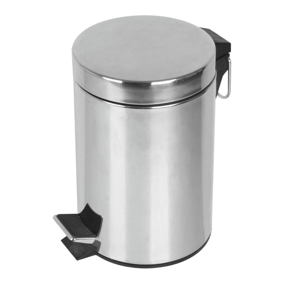 3LT SATIN-FINISHED URBAN BATHROOM DUSTBIN